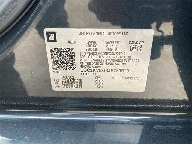 2018 Chevrolet Silverado 2500 HD LT