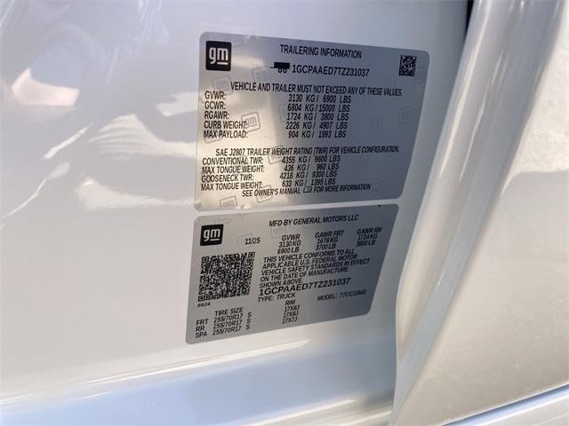 2026 Chevrolet Silverado 1500 Work Truck