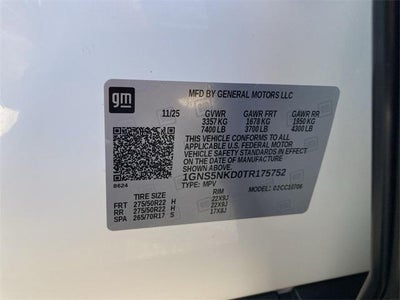 2026 Chevrolet Tahoe LT