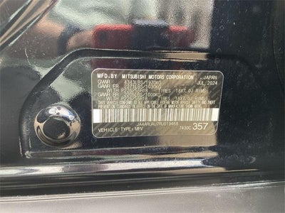 2024 Mitsubishi Outlander Sport 2.0 ES