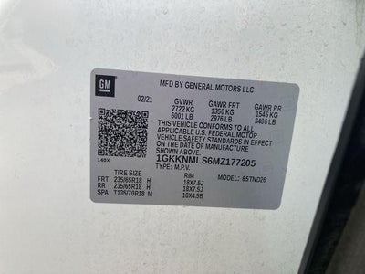 2021 GMC Acadia SLT