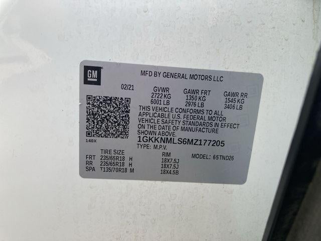 2021 GMC Acadia SLT