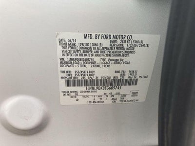 2014 Lincoln MKS 4dr Sdn 3.7L FWD
