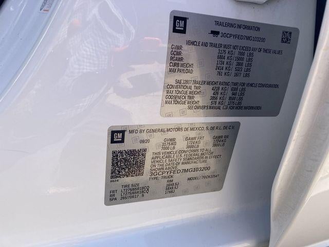 2021 Chevrolet Silverado 1500 LT Trail Boss