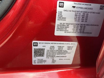 2022 GMC Sierra 1500 Limited AT4