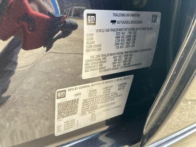 2025 GMC Sierra 1500 SLT