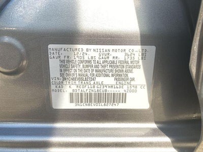 2025 Nissan Versa SV
