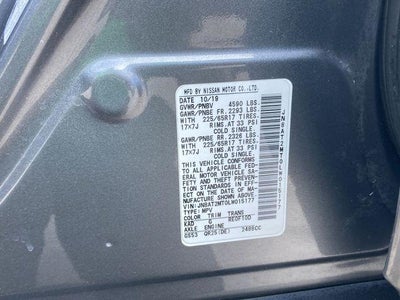 2020 Nissan Rogue SV