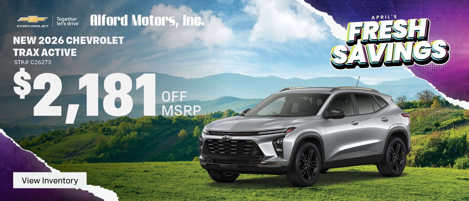 NEW 2026 CHEVROLET TRAX ACTIVE